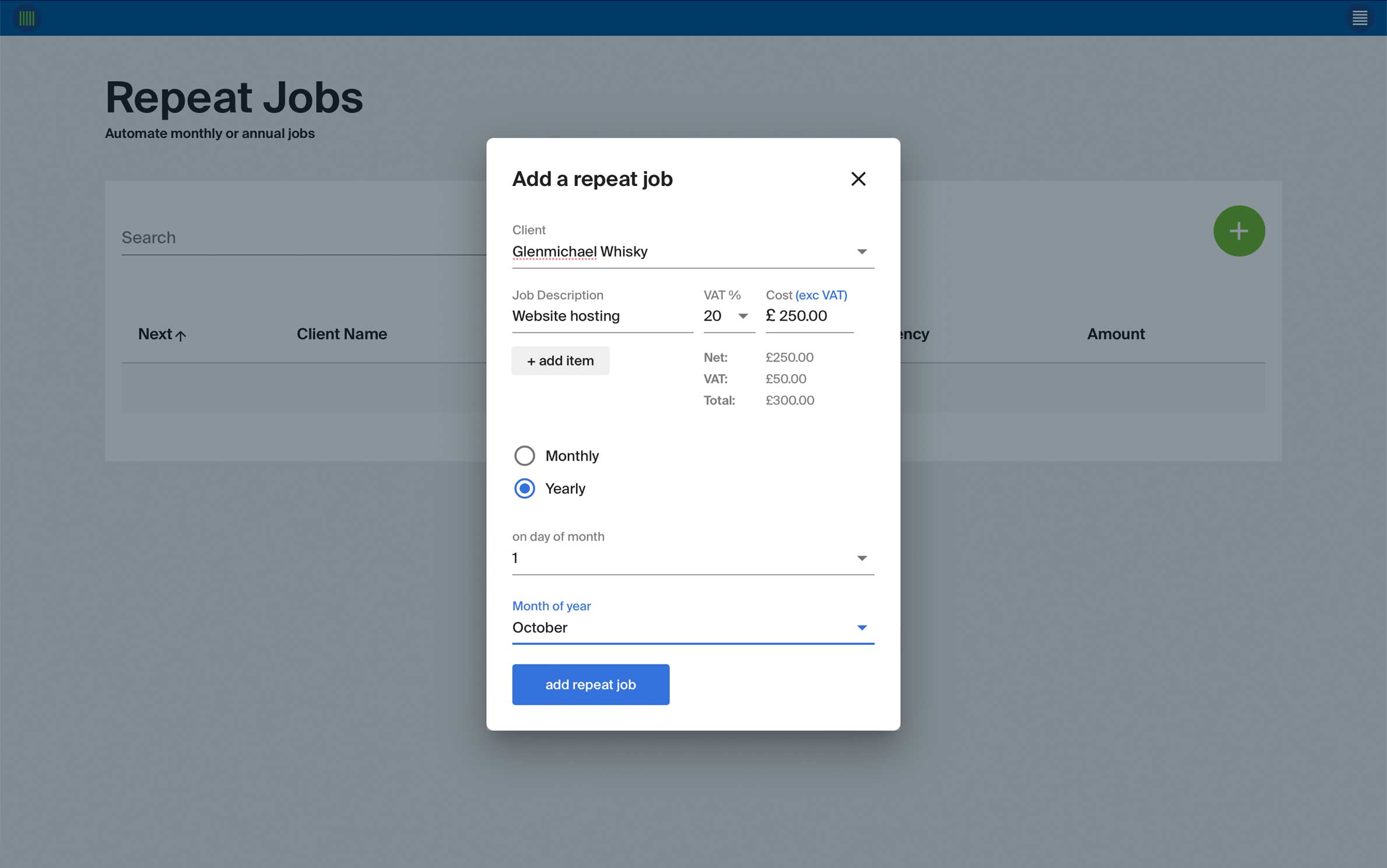 Automate repeat jobs
